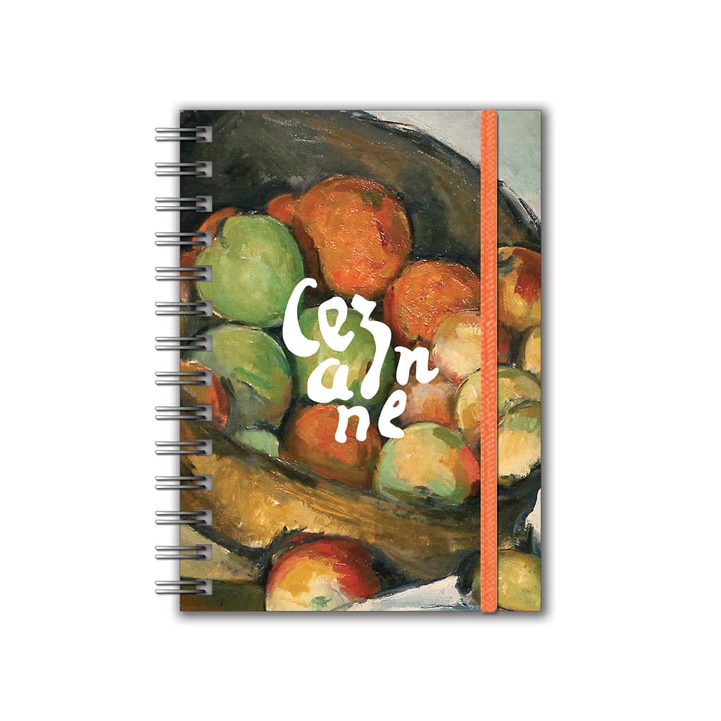 Produits dérivés bloc note à spirales Cezanne