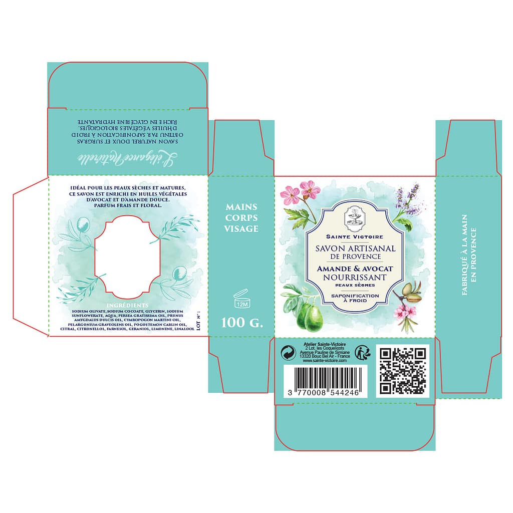 Packaging boite amande avocat 2