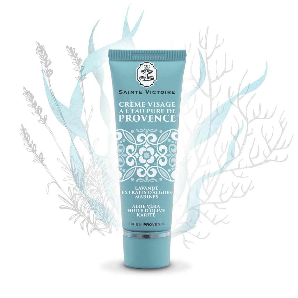 Accueil packaging crème visage sainte victoire