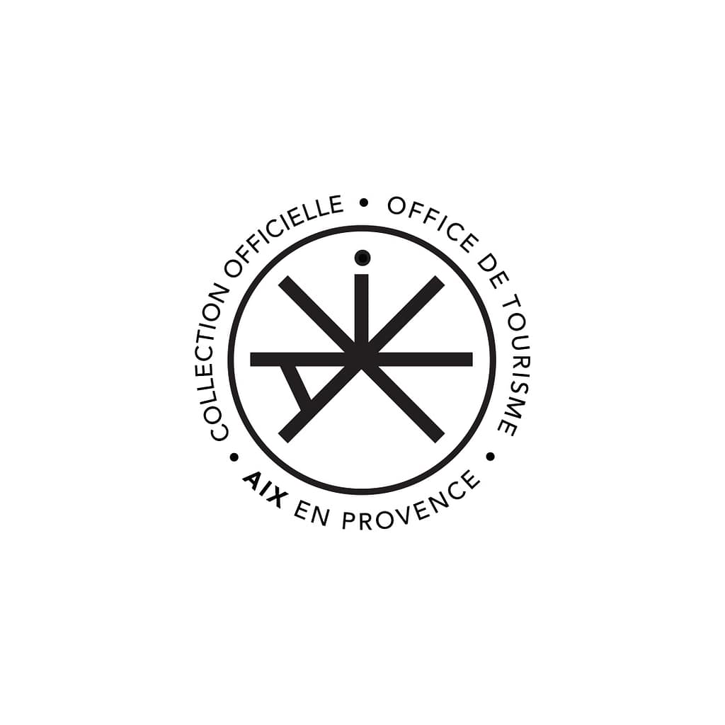 Cezanne 2025 Logo Collection Officielle Office de Tourisme Aix en Provence