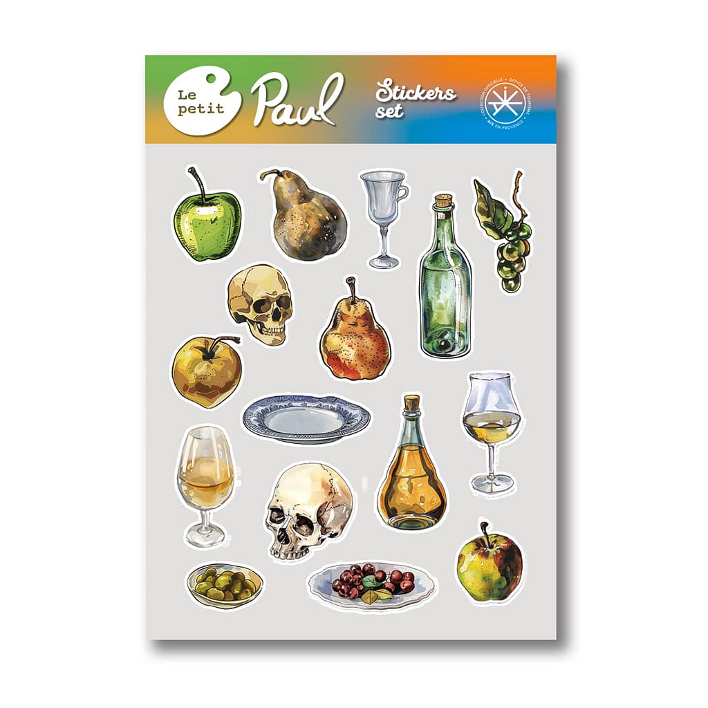Produits dérivés stickers set cezanne